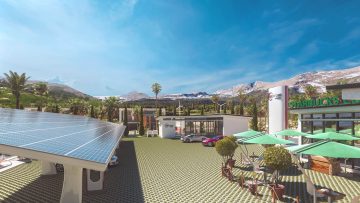 Neosun solar carport