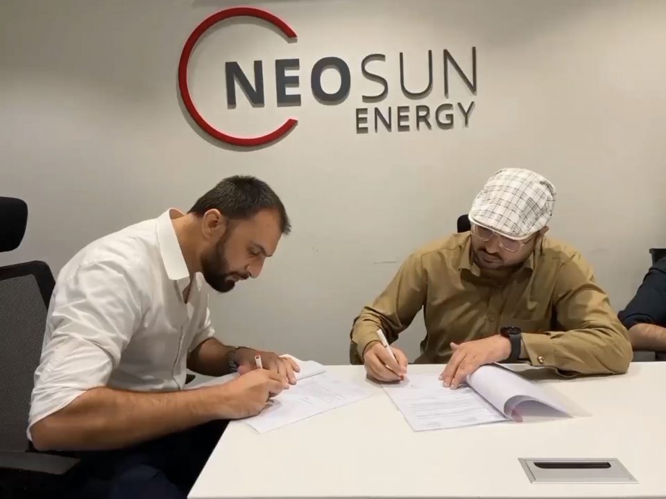 Neosun Energy Signed a Contract for a New Commercial Solar Station in Pakistan