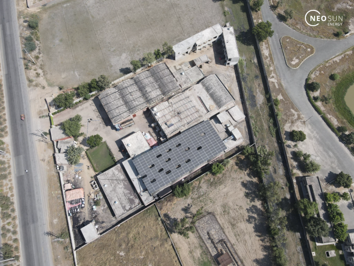 Neosun Energy Started the installation of a new Commercial Solar Station in Sheikhupura