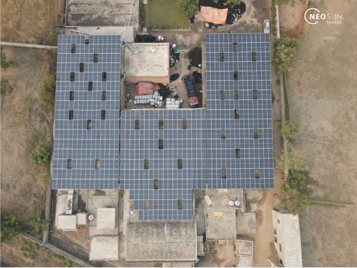 Neosun Energy Completed a new Industrial Solar Station in Pakistan
