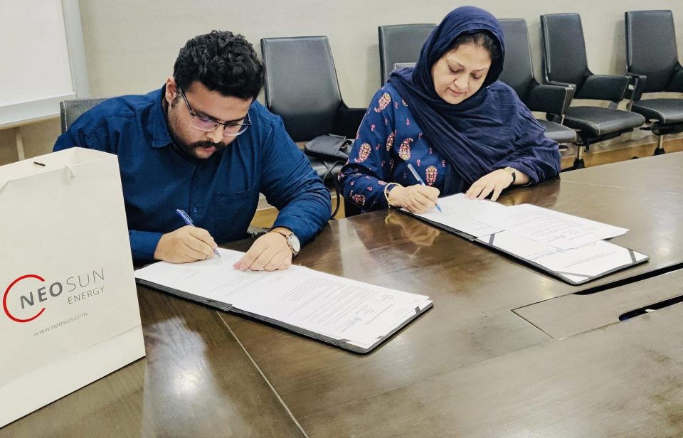 Neosun Energy is solarizing 55 Reproductive Health Centers in Pakistan