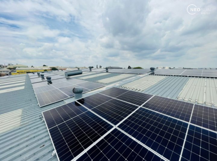 Neosun Energy Builds a new 800 KW Solar Facility for Jet park in South Africa