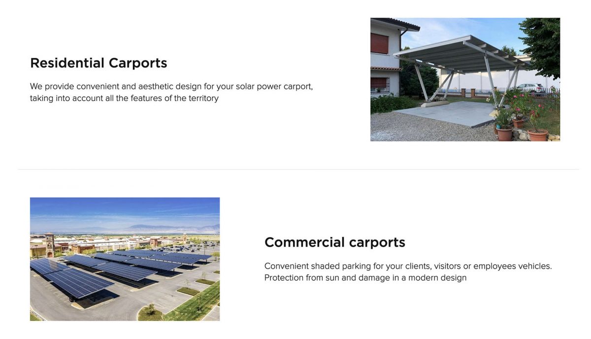 Carport types