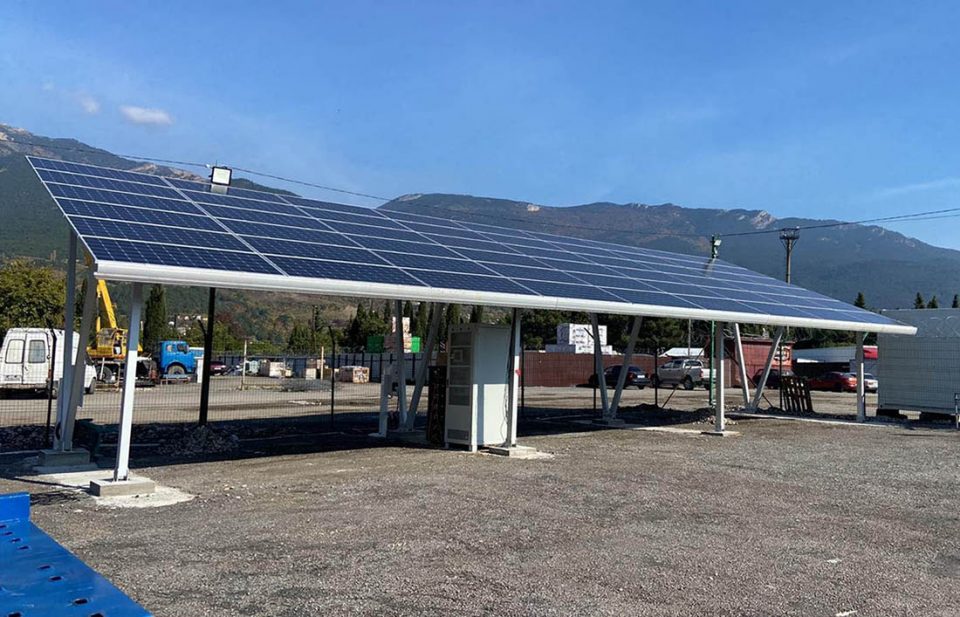 Neosun solar ev carport